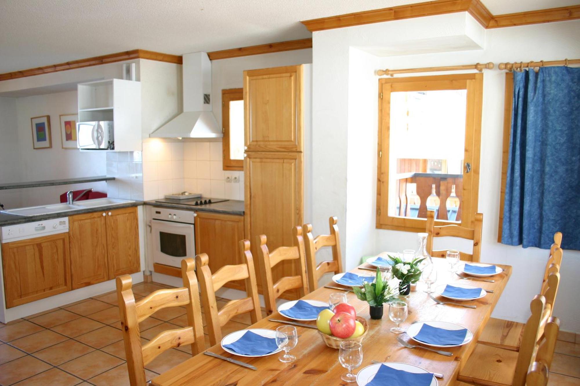 לה פלאנייה Madame Vacances Les Chalets Du Praz חדר תמונה