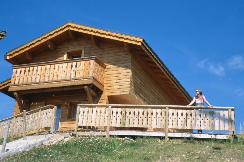 לה פלאנייה Madame Vacances Les Chalets Du Praz מראה חיצוני תמונה