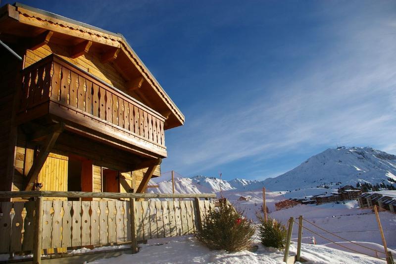 לה פלאנייה Madame Vacances Les Chalets Du Praz מראה חיצוני תמונה